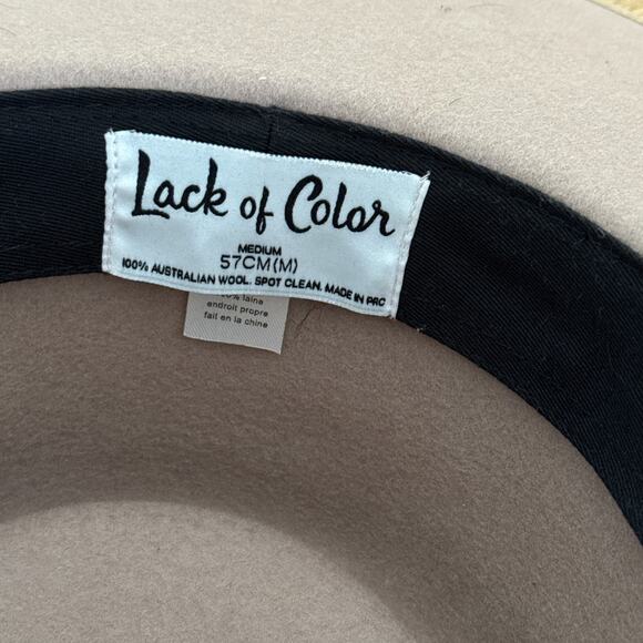 Lack of Color - Rancher Fedora Hat in Brown main image 6